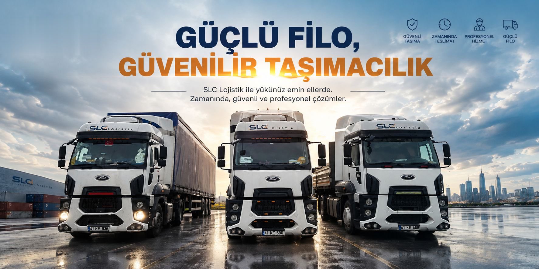 SLC Lojistik — Güçlü Filo, Güvenilir Taşımacılık